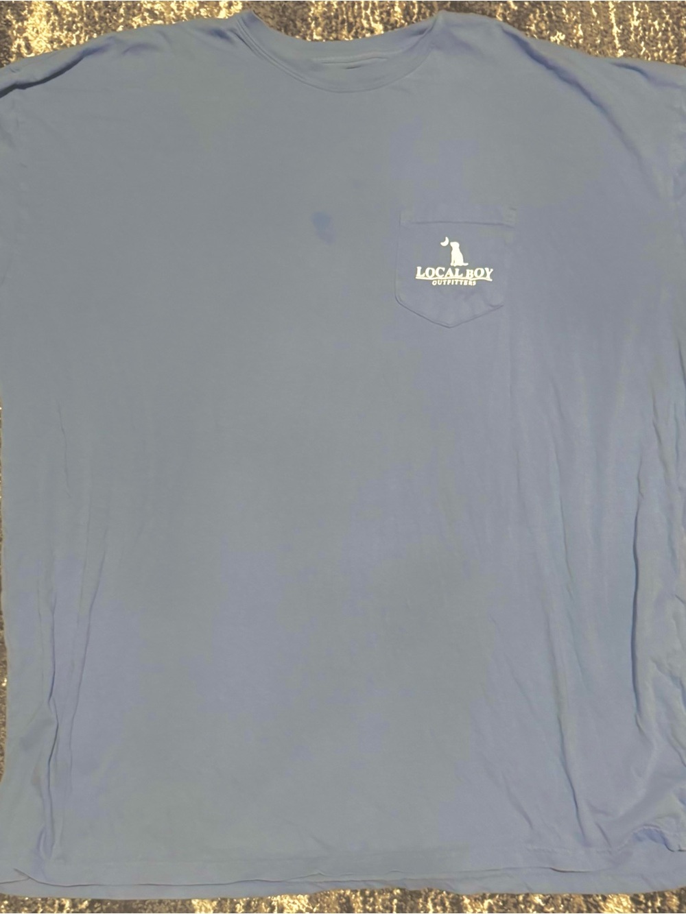 Local Boy Outfitters Short Sleeve Pocket Tee - Light Blue